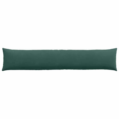 vidaXL Sofakissen 2 Stück Dunkelgrün 200 x 40 cm Cordstoff