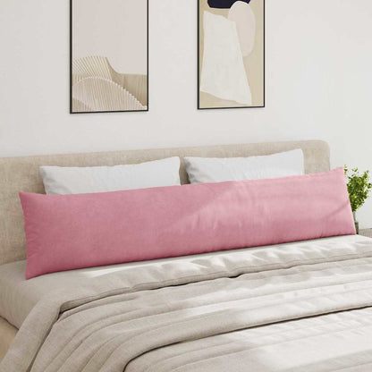 vidaXL Sofakissen 2 Stück Rosa 200 x 40 cm Cordstoff