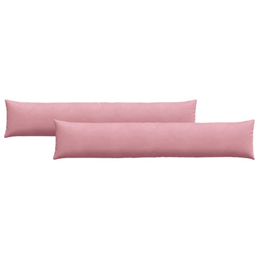 vidaXL Sofakissen 2 Stück Rosa 200 x 40 cm Cordstoff