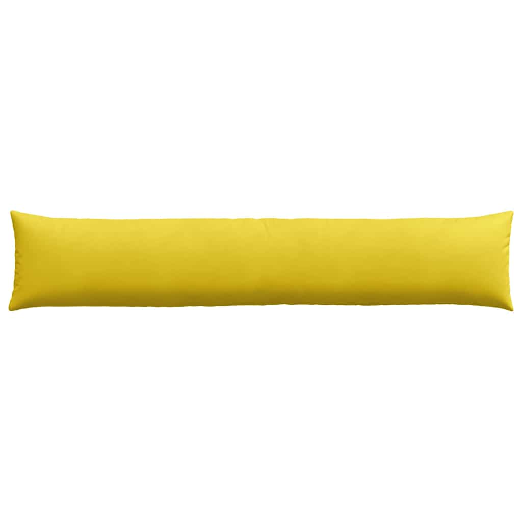 vidaXL Sofakissen 2 Stück Gelb 200 x 40 cm Cordstoff