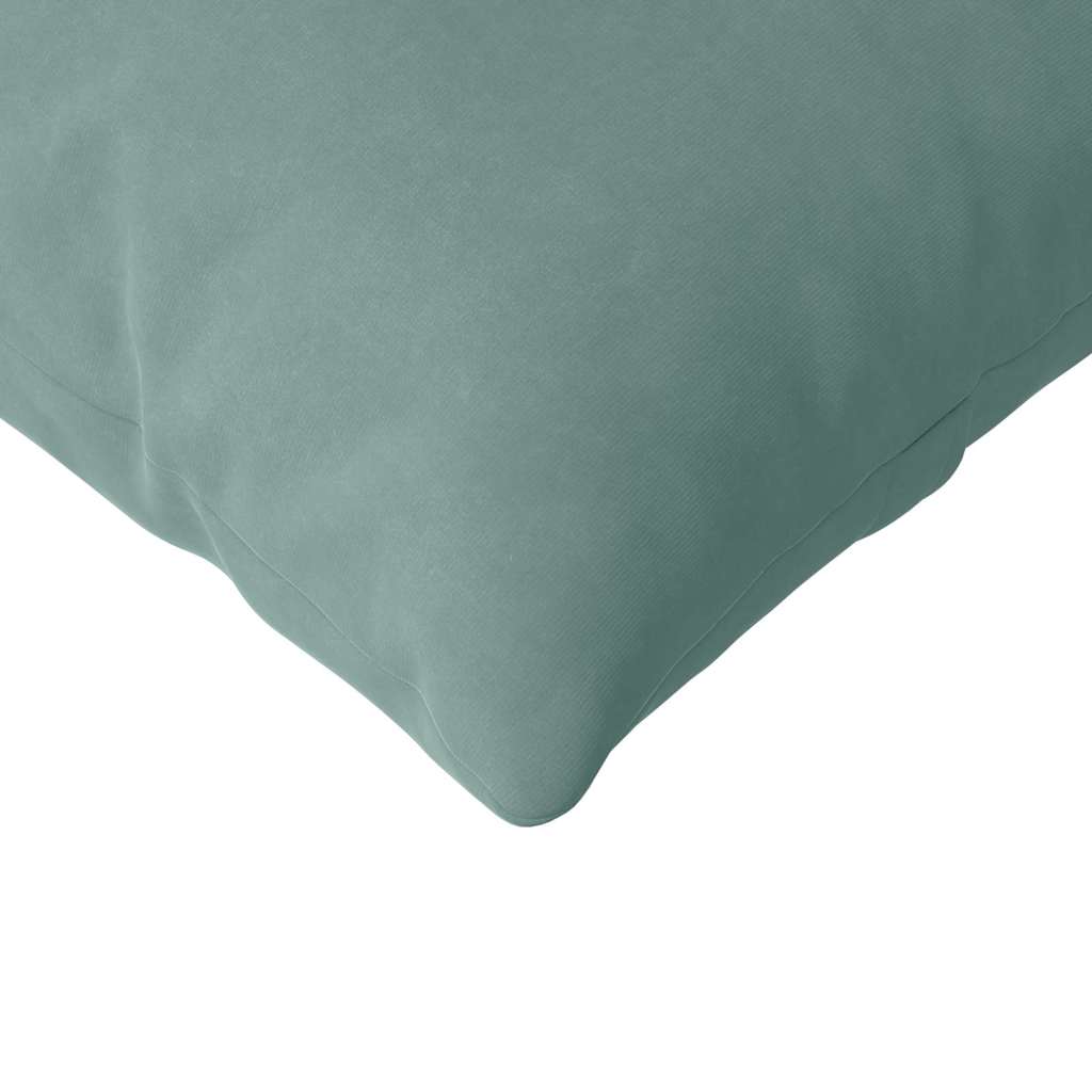 vidaXL Sofakissen 2 Stück Meergrün 200 x 40 cm Cordstoff