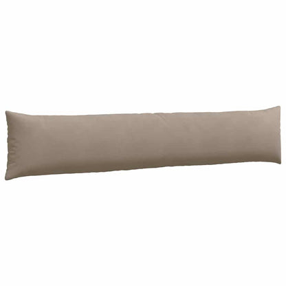 vidaXL Sofakissen 2 Stück Taupe 200 x 40 cm Stoff