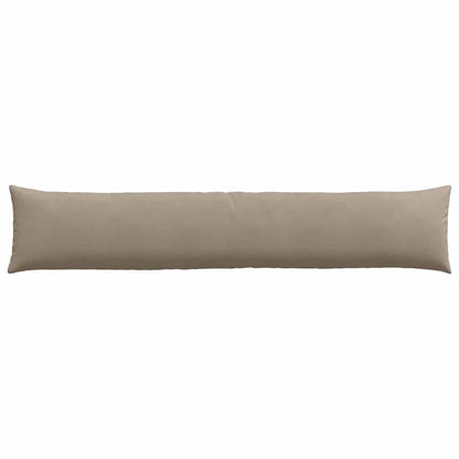 vidaXL Sofakissen 2 Stück Taupe 200 x 40 cm Stoff