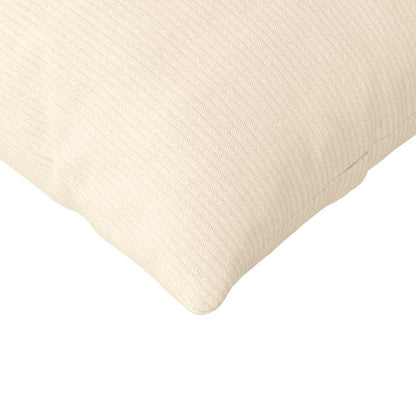 vidaXL Sofakissen 2 Stück Creme 200 x 40 cm Cordstoff