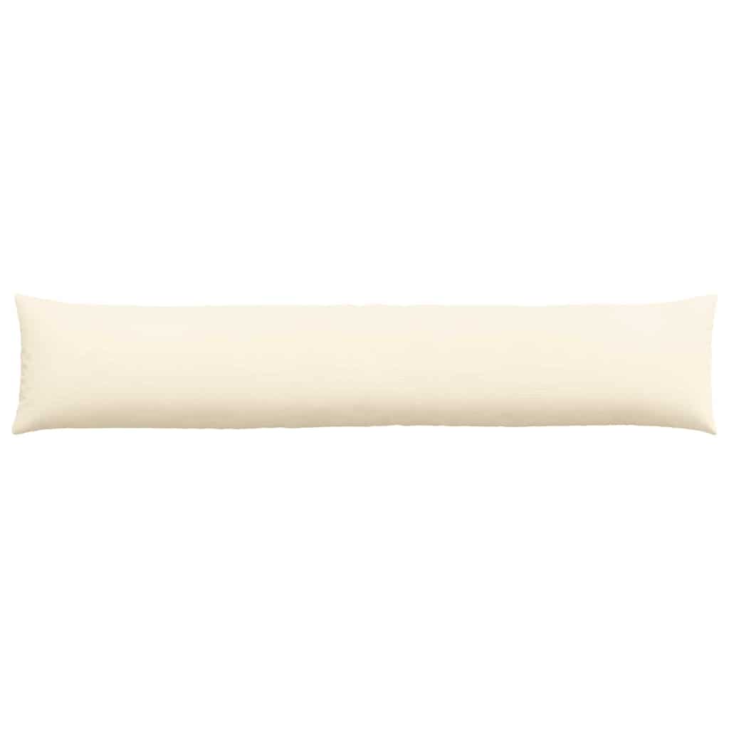 vidaXL Sofakissen 2 Stück Creme 200 x 40 cm Cordstoff