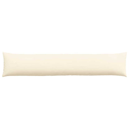 vidaXL Sofakissen 2 Stück Creme 200 x 40 cm Cordstoff