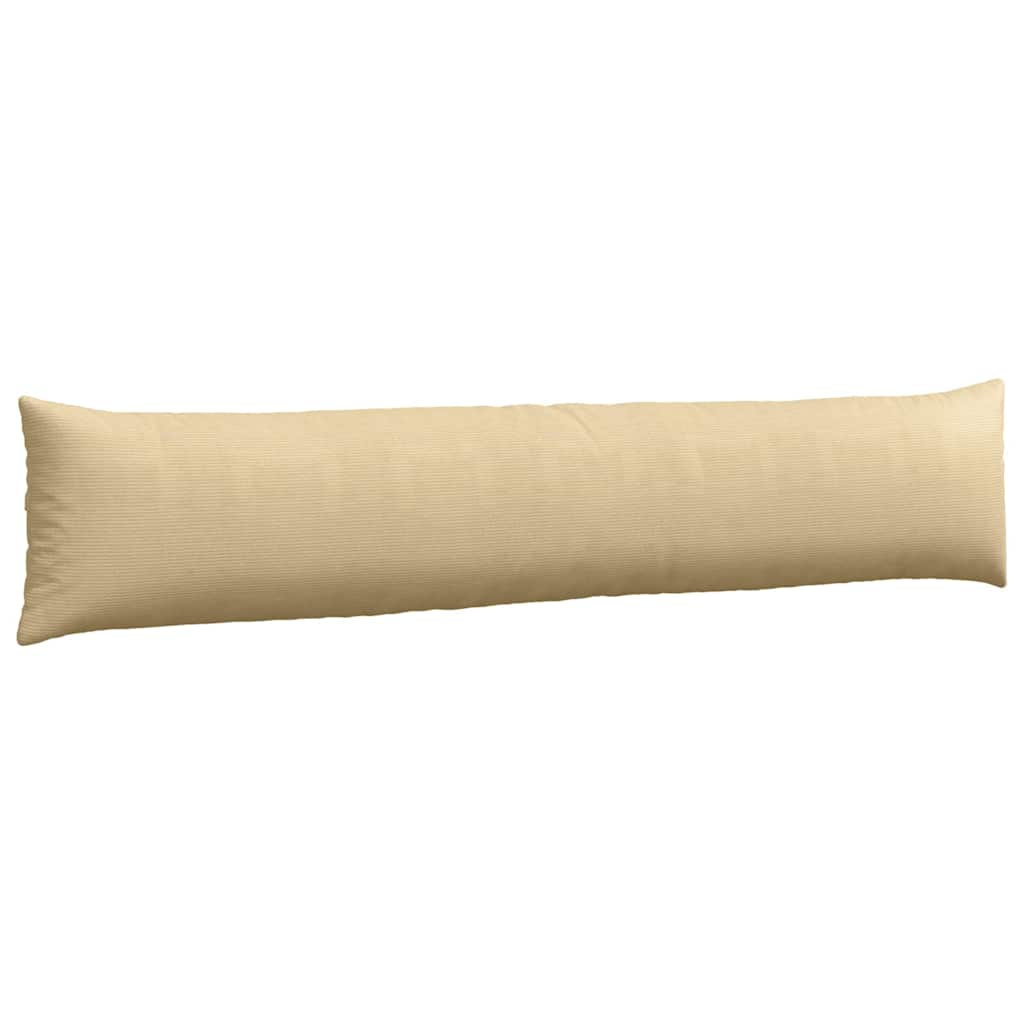 vidaXL Sofakissen 2 Stück Grau-Grün 200 x 40 cm Cordstoff