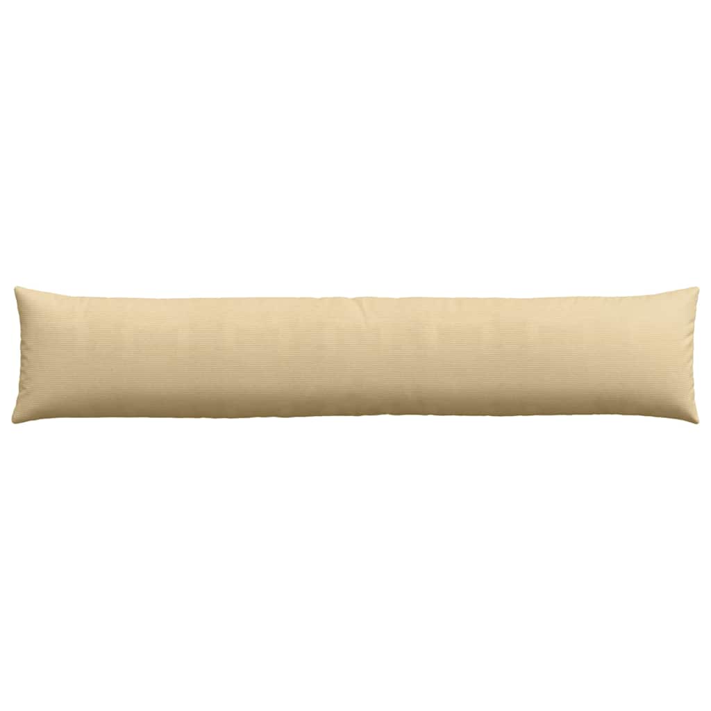 vidaXL Sofakissen 2 Stück Grau-Grün 200 x 40 cm Cordstoff