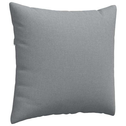 vidaXL Sofakissen 2 pcs Hellgrau 45 x 45 cm Stoff