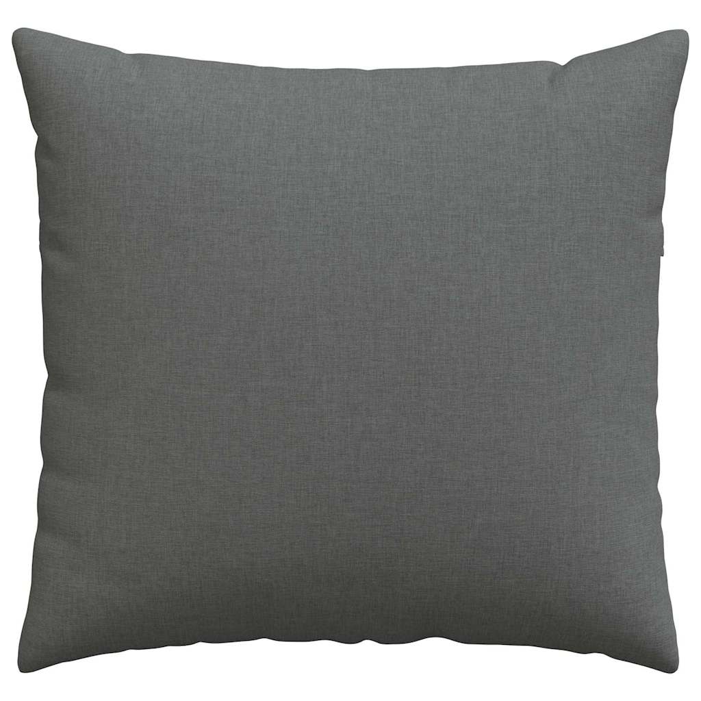 vidaXL Sofakissen 2 pcs Dunkelgrau 45 x 45 cm Stoff