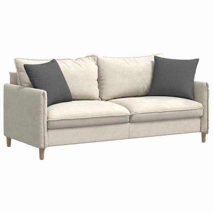 vidaXL Sofakissen 2 pcs Dunkelgrau 45 x 45 cm Stoff
