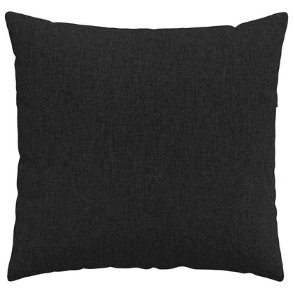 vidaXL Sofakissen 2 pcs Schwarz 45 x 45 cm Stoff