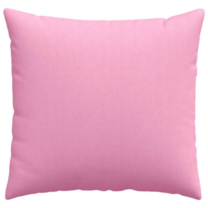 vidaXL Sofakissen 2 pcs Rosa 45 x 45 cm Stoff