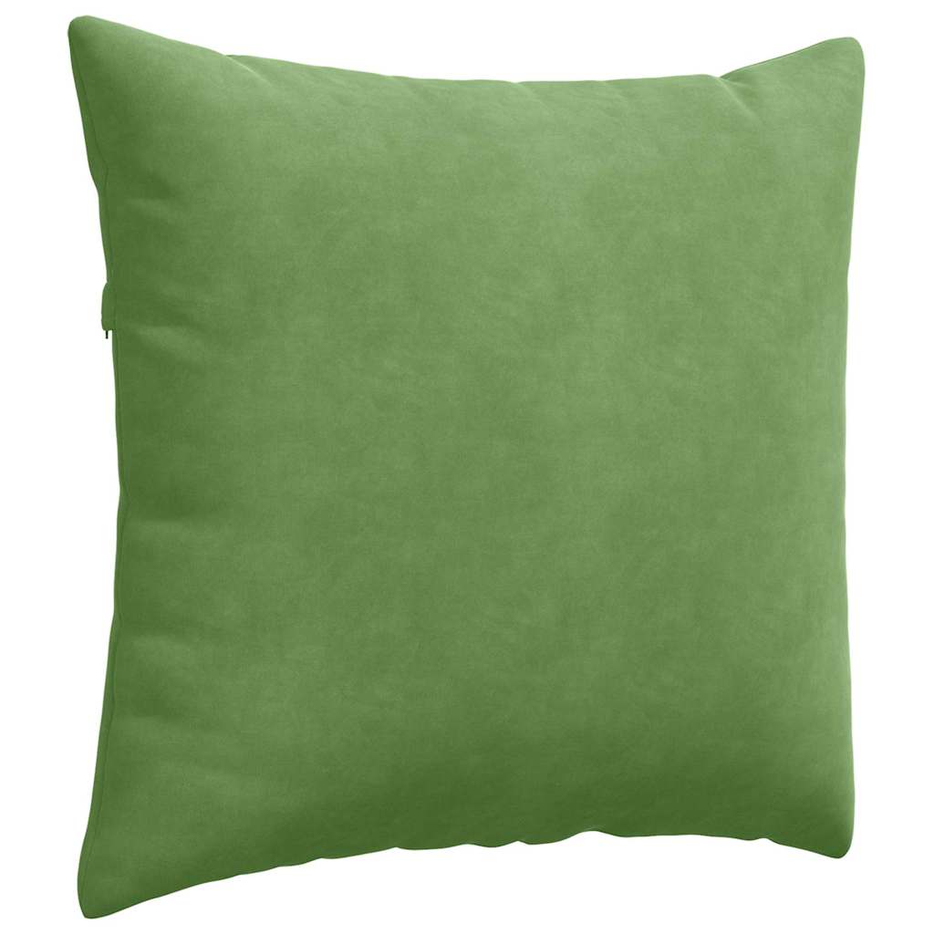 vidaXL Sofakissen 2 Stück Hellgrün 45 x 45 cm Cordstoff