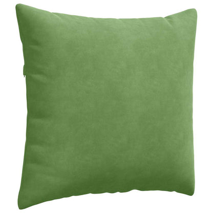 vidaXL Sofakissen 2 Stück Hellgrün 45 x 45 cm Cordstoff
