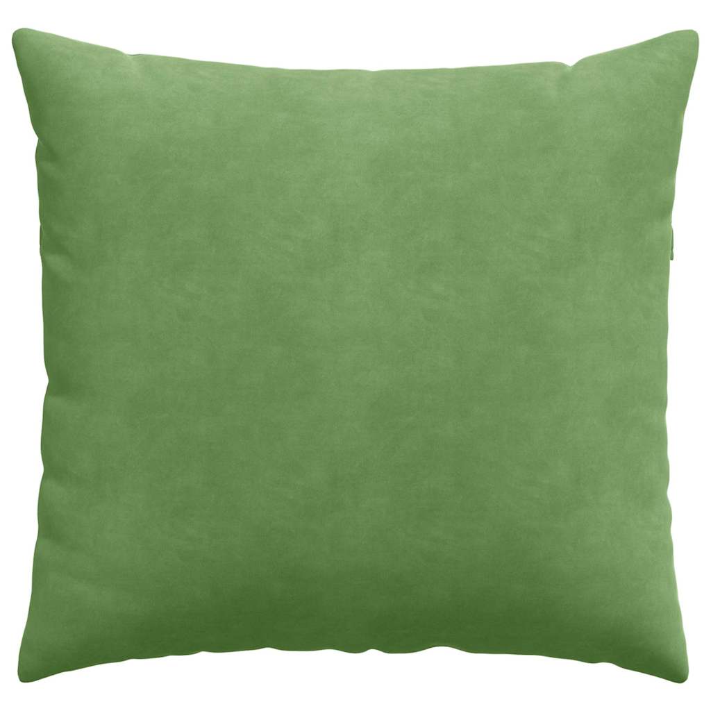 vidaXL Sofakissen 2 Stück Hellgrün 45 x 45 cm Cordstoff
