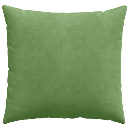 vidaXL Sofakissen 2 Stück Hellgrün 45 x 45 cm Cordstoff