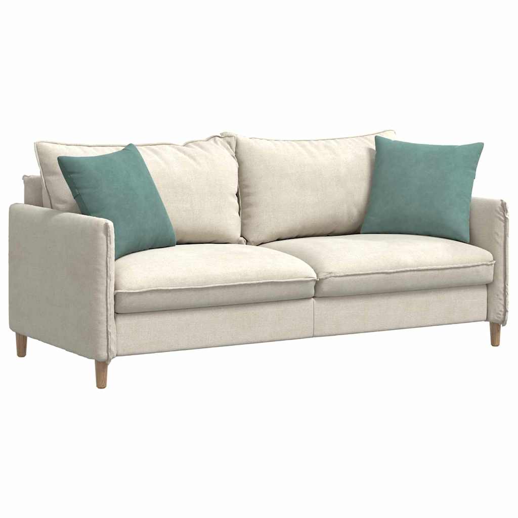 vidaXL Sofakissen 2 Stück Meergrün 45 x 45 cm Cordstoff