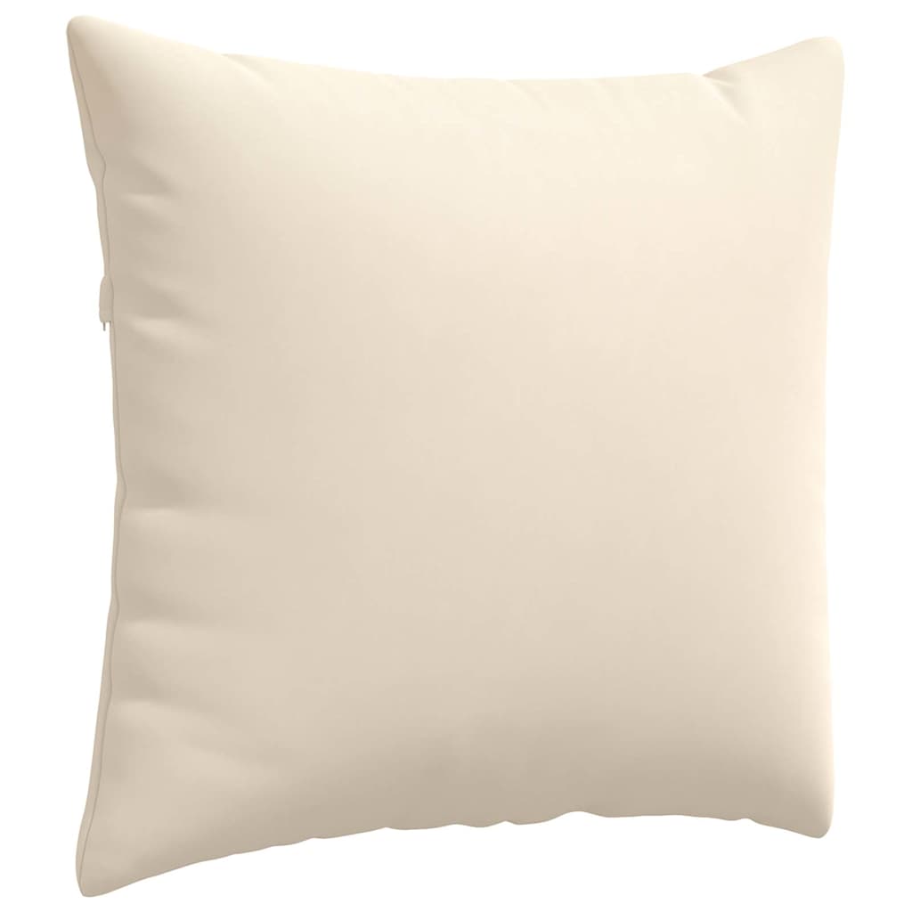 vidaXL Sofakissen 2 Stück Beige 45 x 45 cm Stoff