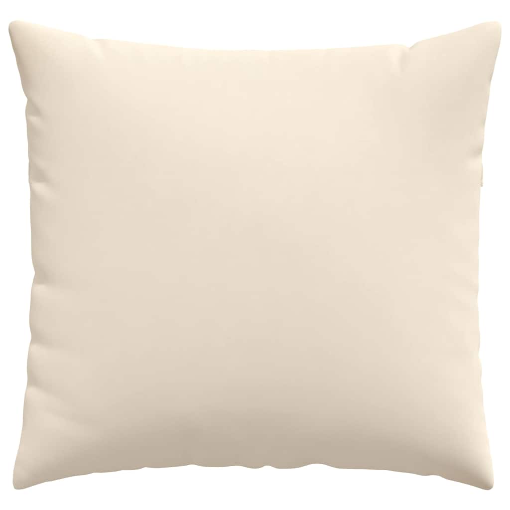 vidaXL Sofakissen 2 Stück Beige 45 x 45 cm Stoff