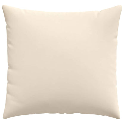 vidaXL Sofakissen 2 Stück Beige 45 x 45 cm Stoff