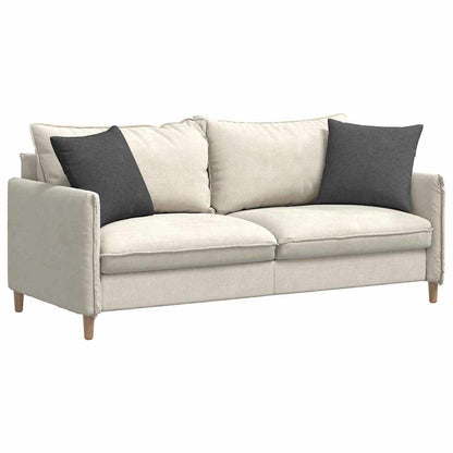 vidaXL Sofakissen 2 Stück Dunkelgrau 45 x 45 cm Cordstoff