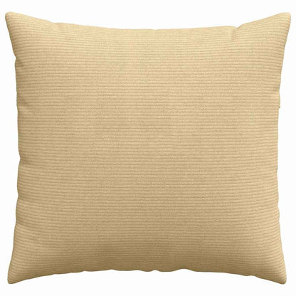 vidaXL Sofakissen 2 Stück Grau-Grün 45 x 45 cm Cordstoff
