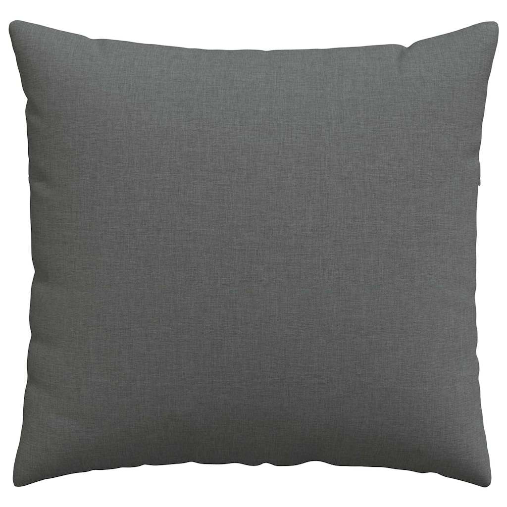 vidaXL Sofakissen 2 pcs Dunkelgrau 50 x 50 cm Stoff