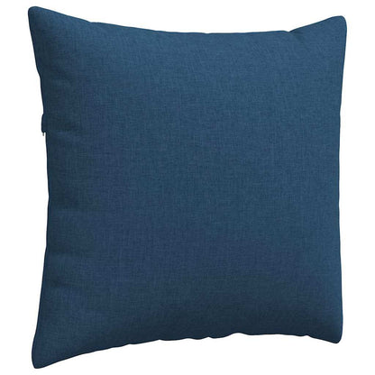vidaXL Sofakissen 2 pcs Blau 50 x 50 cm Stoff