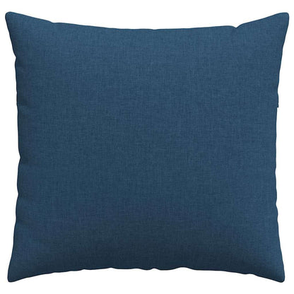vidaXL Sofakissen 2 pcs Blau 50 x 50 cm Stoff