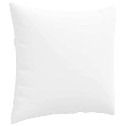 vidaXL Sofakissen 2 pcs Weiß 50 x 50 cm Stoff