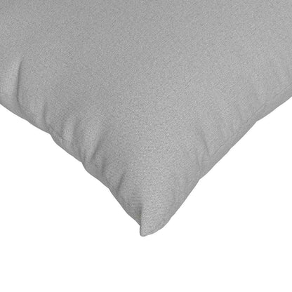 vidaXL Sofakissen 2 pcs Wolkengrau 50 x 50 cm Stoff