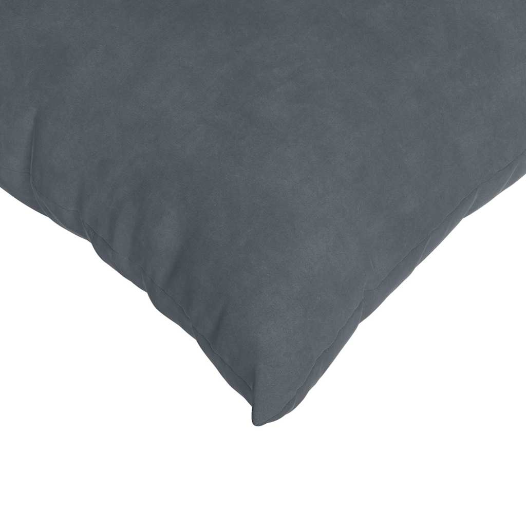 vidaXL Sofakissen 2 Stück Dunkelgrau 50 x 50 cm Cordstoff
