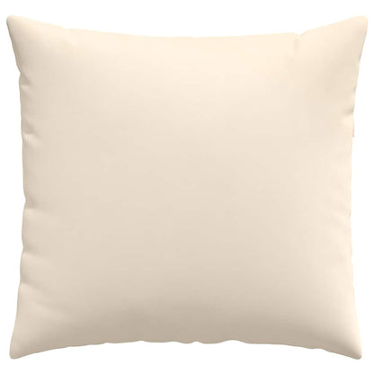vidaXL Sofakissen 2 Stück Beige 50 x 50 cm Stoff