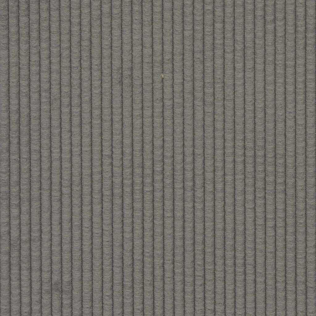 vidaXL Sofakissen 2 Stück Hellgrau 50 x 50 cm Cordstoff