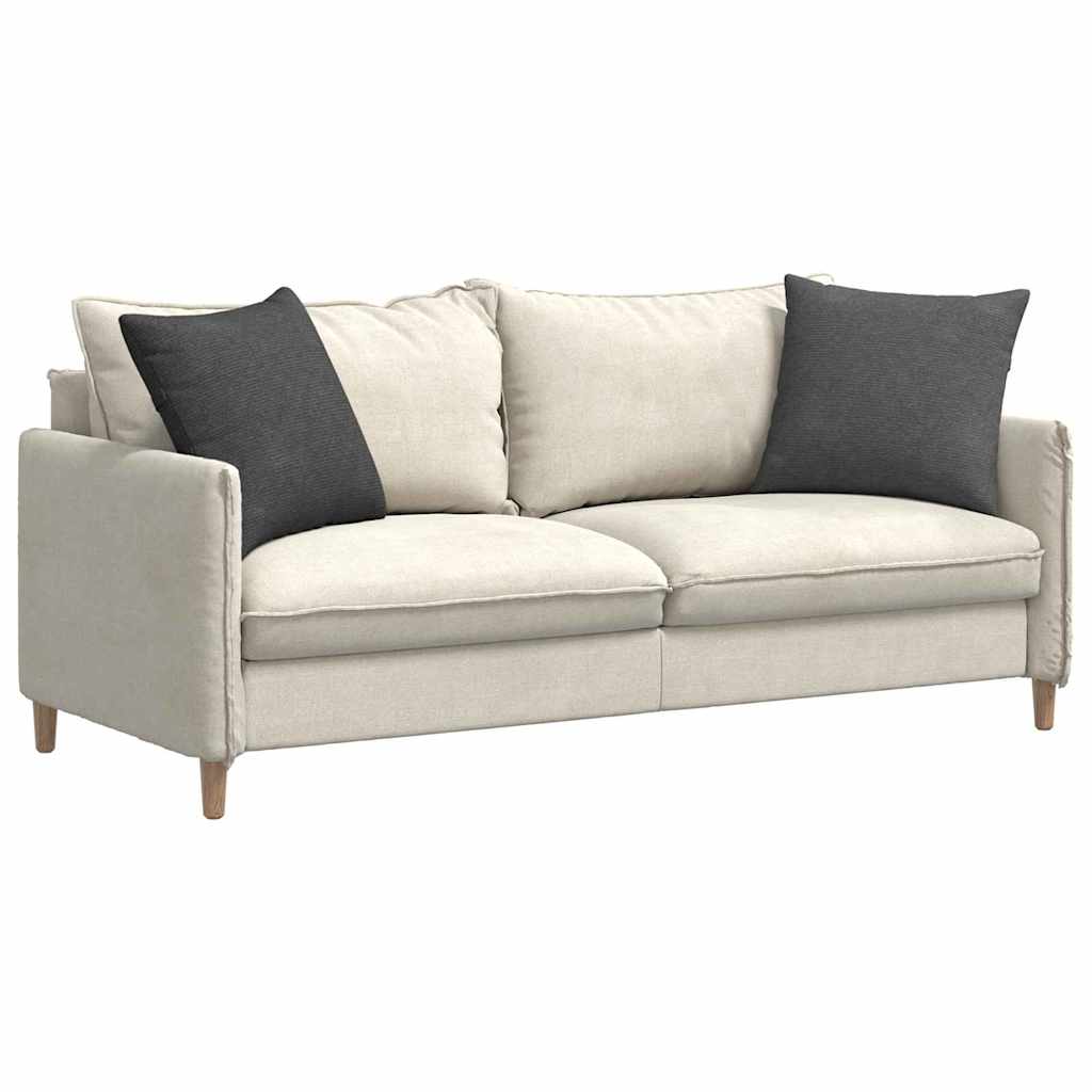 vidaXL Sofakissen 2 Stück Dunkelgrau 50 x 50 cm Cordstoff