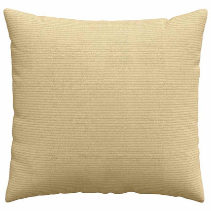 vidaXL Sofakissen 2 Stück Grau-Grün 50 x 50 cm Cordstoff