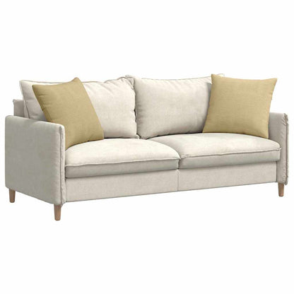 vidaXL Sofakissen 2 Stück Grau-Grün 50 x 50 cm Cordstoff
