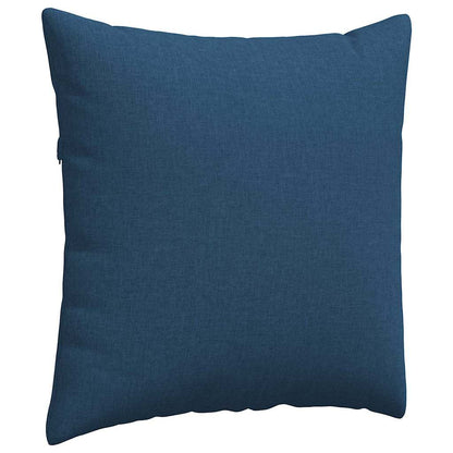 vidaXL Sofakissen 2 pcs Blau 60 x 60 cm Stoff