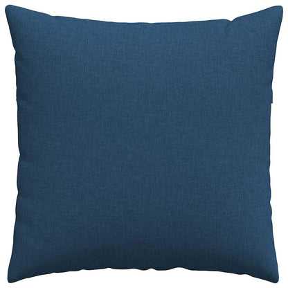 vidaXL Sofakissen 2 pcs Blau 60 x 60 cm Stoff