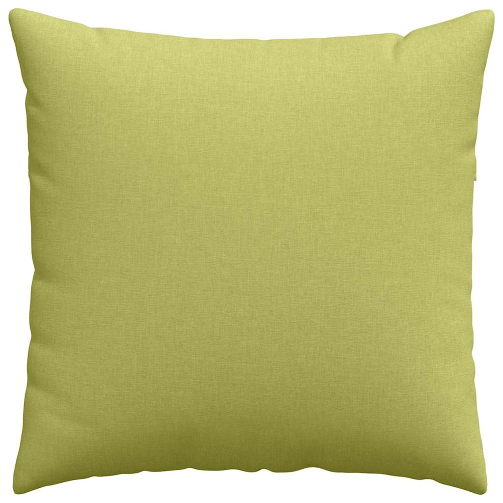 vidaXL Sofakissen 2 pcs Hellgrün 60 x 60 cm Stoff