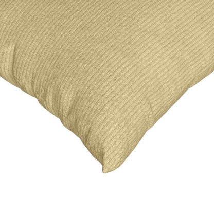 vidaXL Sofakissen 2 Stück Grau-Grün 60 x 60 cm Cordstoff