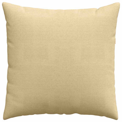vidaXL Sofakissen 2 Stück Grau-Grün 60 x 60 cm Cordstoff