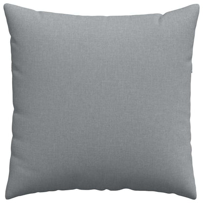 vidaXL Sofakissen 2 pcs Hellgrau 80 x 80 cm Stoff