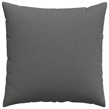 vidaXL Sofakissen 2 pcs Dunkelgrau 80 x 80 cm Stoff