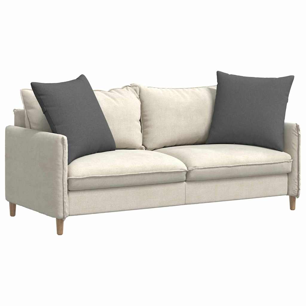 vidaXL Sofakissen 2 pcs Dunkelgrau 80 x 80 cm Stoff