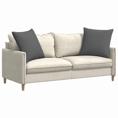 vidaXL Sofakissen 2 pcs Dunkelgrau 80 x 80 cm Stoff