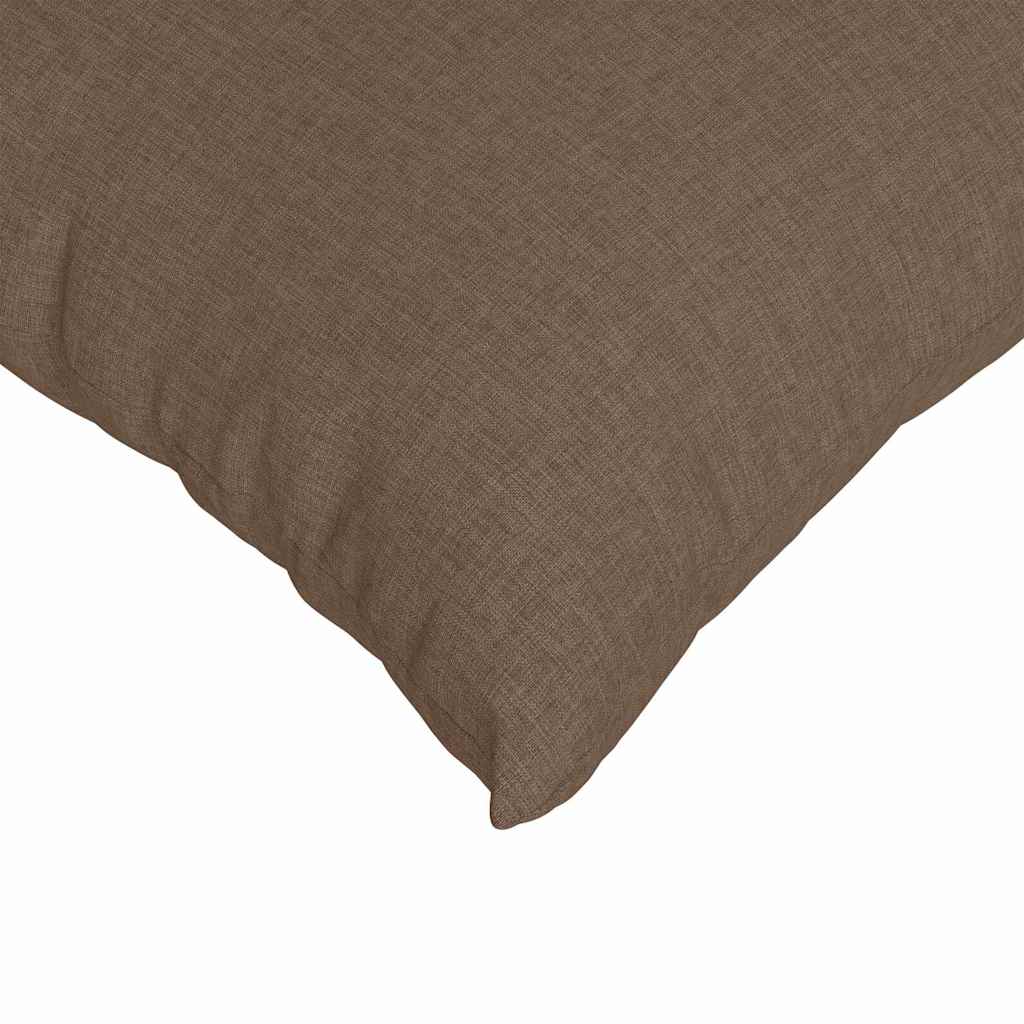 vidaXL Sofakissen 2 pcs Braun 80 x 80 cm Stoff