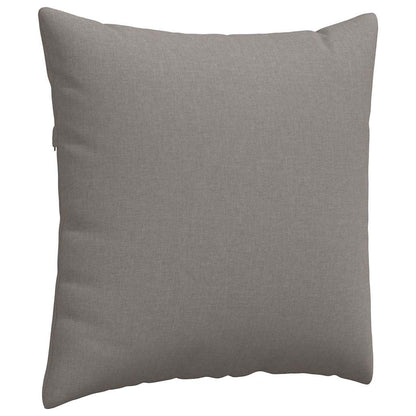 vidaXL Sofakissen 2 pcs Taupe 80 x 80 cm Stoff