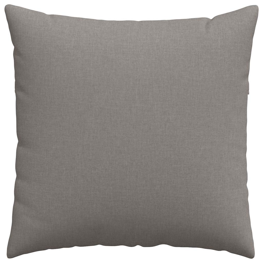 vidaXL Sofakissen 2 pcs Taupe 80 x 80 cm Stoff